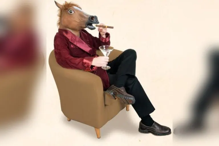Realistic Horse Head Mask