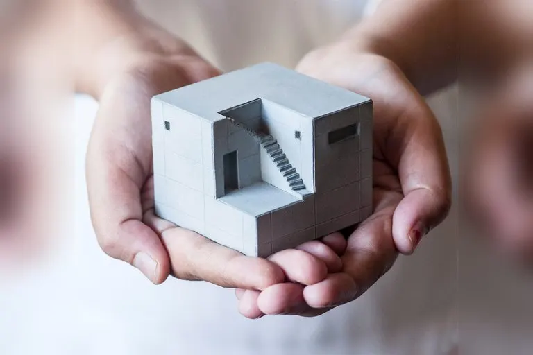 MaterialImmaterial Miniature Concrete Buildings