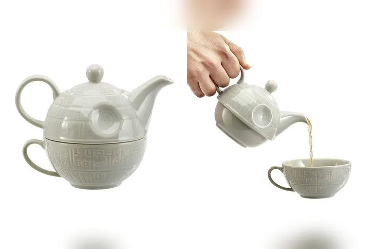 Star Wars Death Star Stacking Teapot and Mug